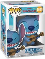 Foto de Lilo & Stitch POP! Disney Vinyl Figura Stitch with Ukelele 9 cm