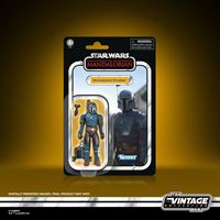 Foto de Star Wars: The Mandalorian Vintage Collection Tantive IV Hallway con figura de Mandalorian Privateer 10 cm