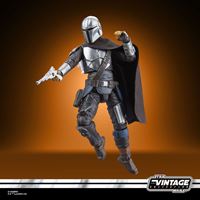 Foto de Star Wars: The Mandalorian Vintage Collection Figura The Mandalorian (Imperial Base) 10 cm