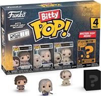 Foto de El Señor de los Anillos Funko Bitty POP! Pack 4 Figuras Frodo Baggins, Gandalf, Gollum + 1 Mystery 2,5 cm