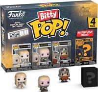 Foto de El Señor de los Anillos Funko Bitty POP! Pack 4 Figuras Galadriel, Legolas, Gimli + 1 Mystery 2,5 cm