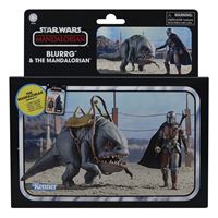 Foto de Star Wars: Vintage Collection Pack de 2 Figuras Blurrg & The Mandalorian 10 cm