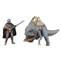 Foto de Star Wars: Vintage Collection Pack de 2 Figuras Blurrg & The Mandalorian 10 cm