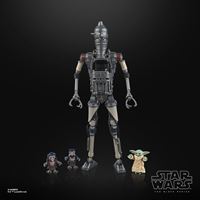 Foto de Star Wars: The Mandalorian Black Series Pack de 2 Figuras IG-12 & Grogu 15 cm