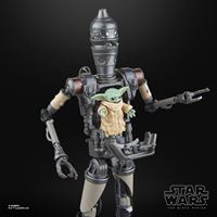 Foto de Star Wars: The Mandalorian Black Series Pack de 2 Figuras IG-12 & Grogu 15 cm