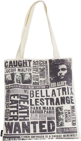 Foto de Bolsa de Tela Bellatrix & Lucius Wanted - Harry Potter