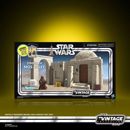 Imagen de Star Wars Episode IV Vintage Collection Set de Juego Streets of Mos Eisley con Figura Jawa