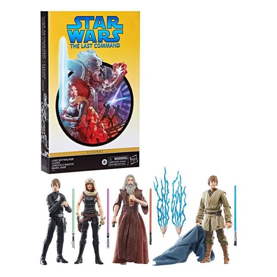 Foto de Star Wars: The Last Command Black Series Pack de 4 Figuras 15 cm