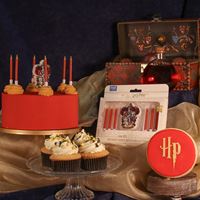 Foto de Set de 7 Velas de Cumpleaños Gryffindor - Harry Potter