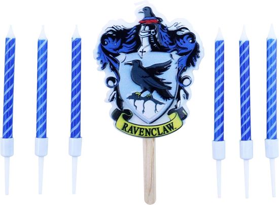 Foto de Set de 7 Velas de Cumpleaños Ravenclaw - Harry Potter