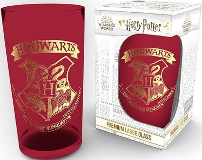 Imagen de Vaso Cristal Escudo Hogwarts - Harry Potter