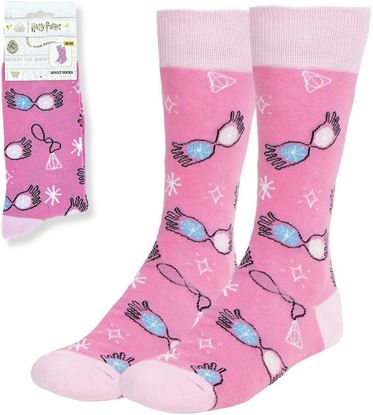 Imagen de Calcetines Adulto Gafas Luna Lovegood Talla Única - Harry Potter