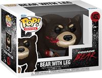 Foto de Cocaine Bear POP! Movies Vinyl Figura Bear with Leg 9 cm