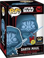 Foto de Star Wars Figura POP! Movies Vinyl Darth Maul (Holo) Specialty Series Glows 9 cm