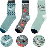 Foto de Set 3 Pares de Calcetines Hedwig Talla 35-45 - Harry Potter