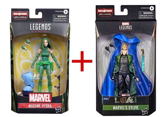 Foto de PACK OFERTA MARVEL LEGENDS HYDRA + SYLVIE