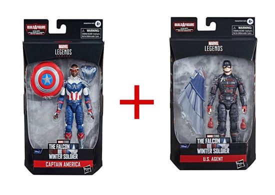 Foto de PACK OFERTA MARVEL LEGENDS FALCON + US AGENT