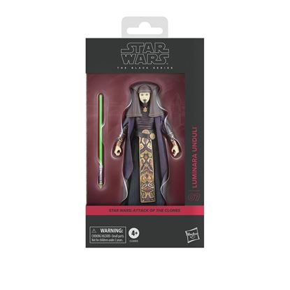 Imagen de Figura Hasbro - The Black Series - Star Wars: Attack Of The Clones - Luminara Unduli 15 cm - PRE PEDIDO