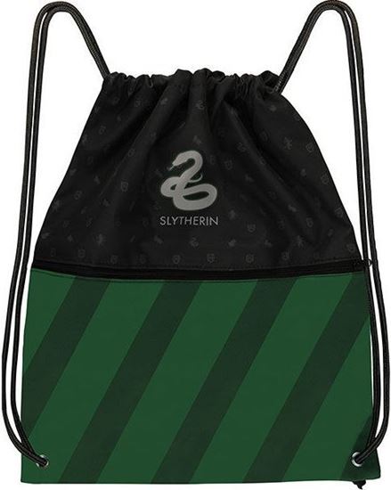 Foto de Mochila - Saco de Cuerdas Slytherin - Harry Potter