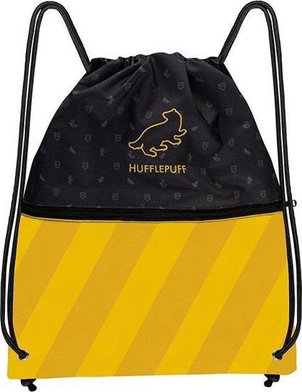 Foto de Mochila - Saco de Cuerdas Hufflepuff - Harry Potter