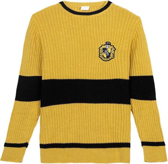 Foto de Jersey Punto Tricot Unisex Hufflepuff Talla L - Harry Potter