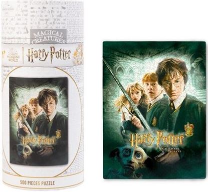 Imagen de Puzzle en Tubo Cámara de los Secretos 500 Piezas - Harry Potter