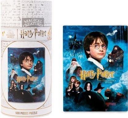 Imagen de Puzzle en Tubo Piedra Filosofal 500 Piezas - Harry Potter