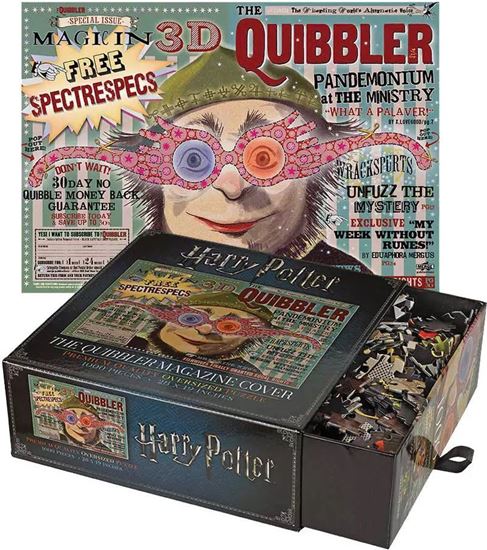 Foto de Puzzle Portada Quisquilloso - The Quibbler 1000 Piezas - Harry Potter