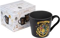 Foto de Taza Escudo Hogwarts Negra - Harry Potter