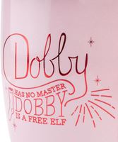 Foto de Taza Dobby Rosa con Tapa Silicona - Harry Potter