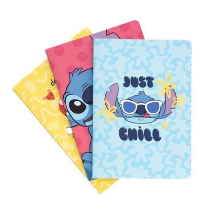 Imagen de PACK 3 CUADERNOS A5 DISNEY STITCH TROPICAL