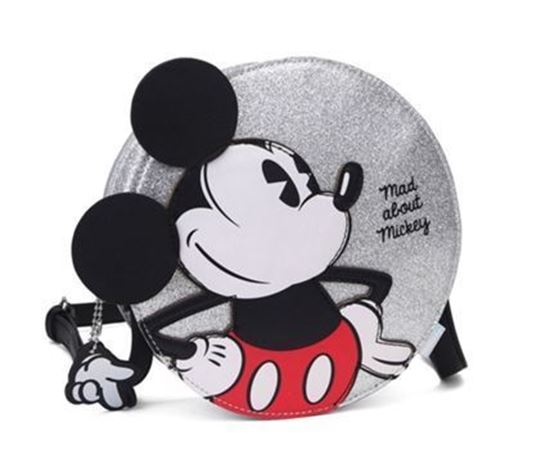 Foto de CROSS BAG MAD ABOUT MICKEY MOUSE GLITTER SILVER