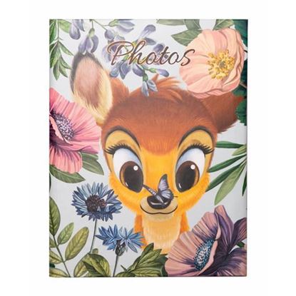 Imagen de ALBUM FOTO 100 BOLSILLOS 10X15 CM DISNEY BAMBI NATURE