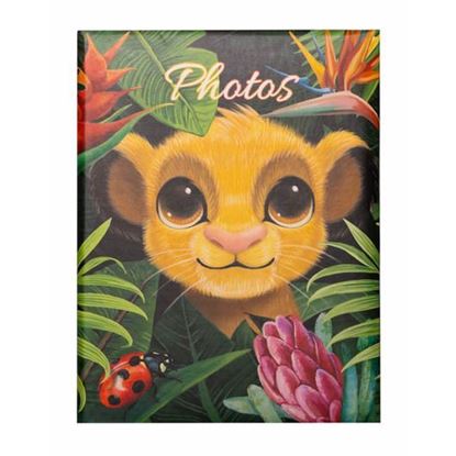 Imagen de ALBUM FOTO 100 BOLSILLOS 10X15CM DISNEY LION KING NATURE |