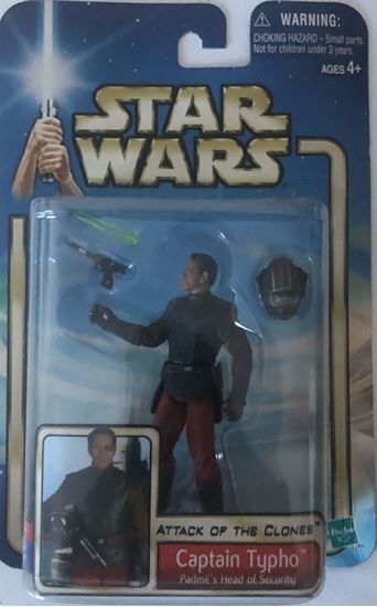Foto de FIGURA STAR WARS - ATTACK OF THE CLONES - CAPTAIN TYPHO - PADME’S HEAD OF SECURITY - HASBRO