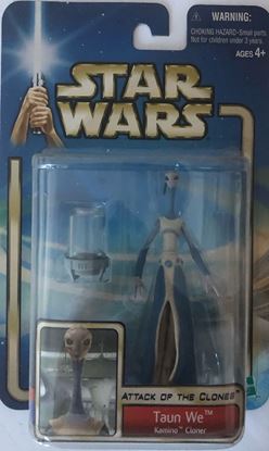 Imagen de FIGURA STAR WARS - ATTACK OF THE CLONES - TAUN WE - KAMINO CLONER - HASBRO