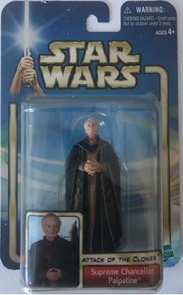 Imagen de FIGURA STAR WARS - ATTACK OF THE CLONES - SUPREME CHANCELLOR PALPATINE - HASBRO