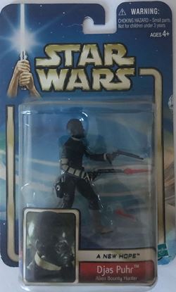 Imagen de FIGURA STAR WARS - A NEW HOPE - DJAS PUHR - ALIEN BOUNTY HUNTER - HASBRO