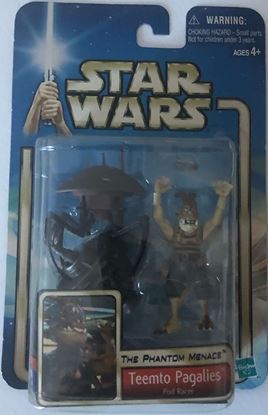 Imagen de FIGURA STAR WARS - THE PHANTOM MENACE - TEEMTO PAGALIES POD RACER - HASBRO