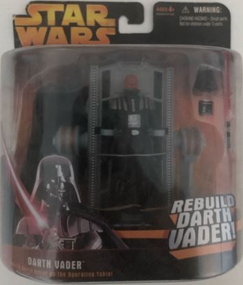 Imagen de FIGURA STAR WARS - REVENGE OF THE SITH - DARTH VADER - REBUILD DARTH VADER - HASBRO
