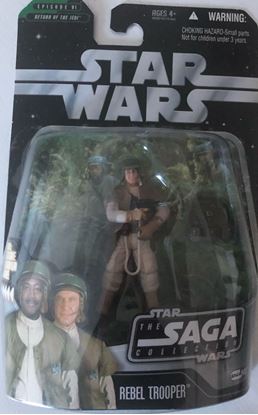 Imagen de FIGURA THE SAGA COLLECTION - STAR WARS - RETURN OF THE JEDI - REBEL TROOPER - HASBRO