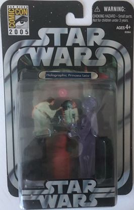 Imagen de FIGURA STAR WARS - HOLOGRAPHIC PRINCESS LEIA - SAN DIEGO COMIC CON 2005 - HASBRO