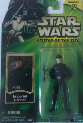 Imagen de FIGURA STAR WARS - POWER OF THE JEDI - IMPERIAL OFFICER - HASBRO