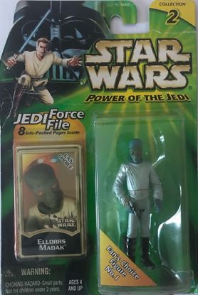 Imagen de FIGURA STAR WARS - POWER OF THE JEDI - ELLORRS MADAK - HASBRO