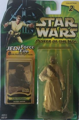 Imagen de FIGURA STAR WARS - POWER OF THE JEDI - TUSKEN RAIDER DESERT SNIPER - HASBRO