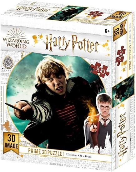 Foto de Puzzle Ron Weasley Imágen 3D 300 Piezas - Harry Potter