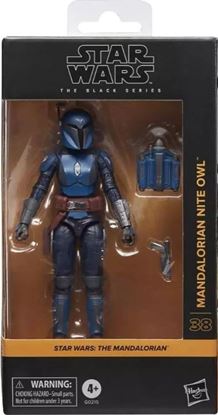 Imagen de Figura Hasbro - The Black Series - Star Wars: The Mandalorian - Mandalorian Nite Owl 15 cm