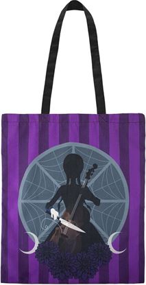 Imagen de Tote Bag Miércoles con Cello - Miércoles - Wednesday