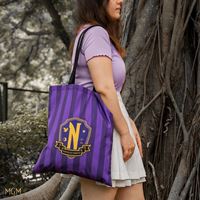 Foto de Tote Bag Miércoles con Cello - Miércoles - Wednesday