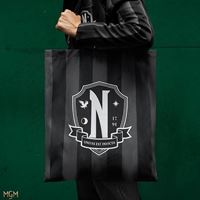 Foto de Tote Bag Logo Nevermore - Miércoles - Wednesday